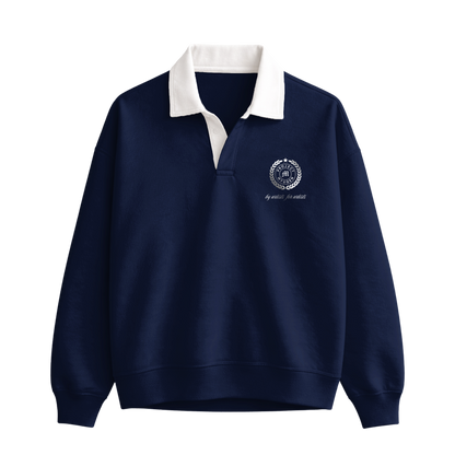 Myugen Club Polo Sweatshirt Navy Timeless Winterwear Exclusive