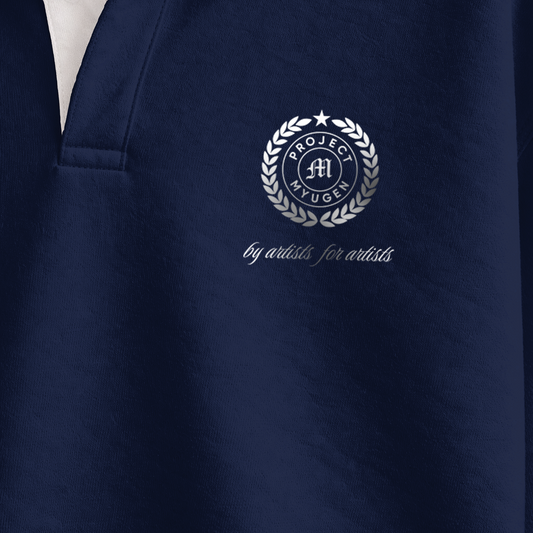 Myugen Club Polo Sweatshirt Navy Timeless Winterwear Exclusive