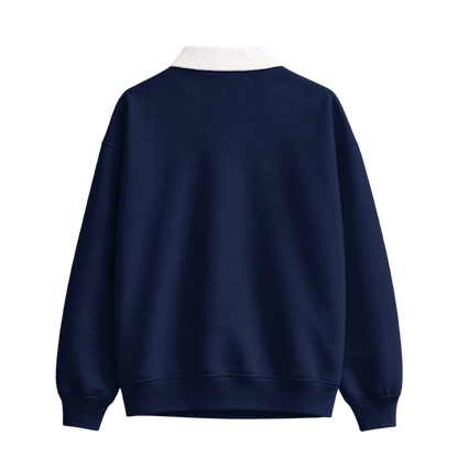 Myugen Club Polo Sweatshirt Navy Timeless Winterwear Exclusive