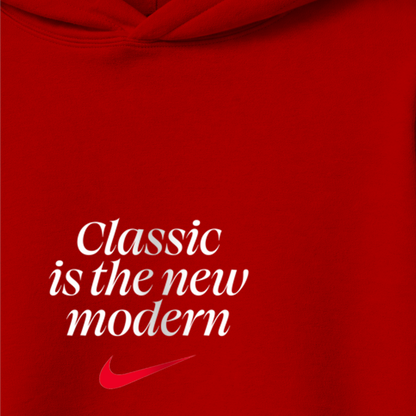 Myugen Nike Bitches Oversized Hoodie Red