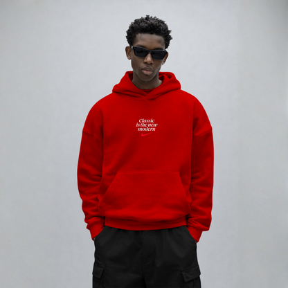 Myugen Nike Bitches Oversized Hoodie Red