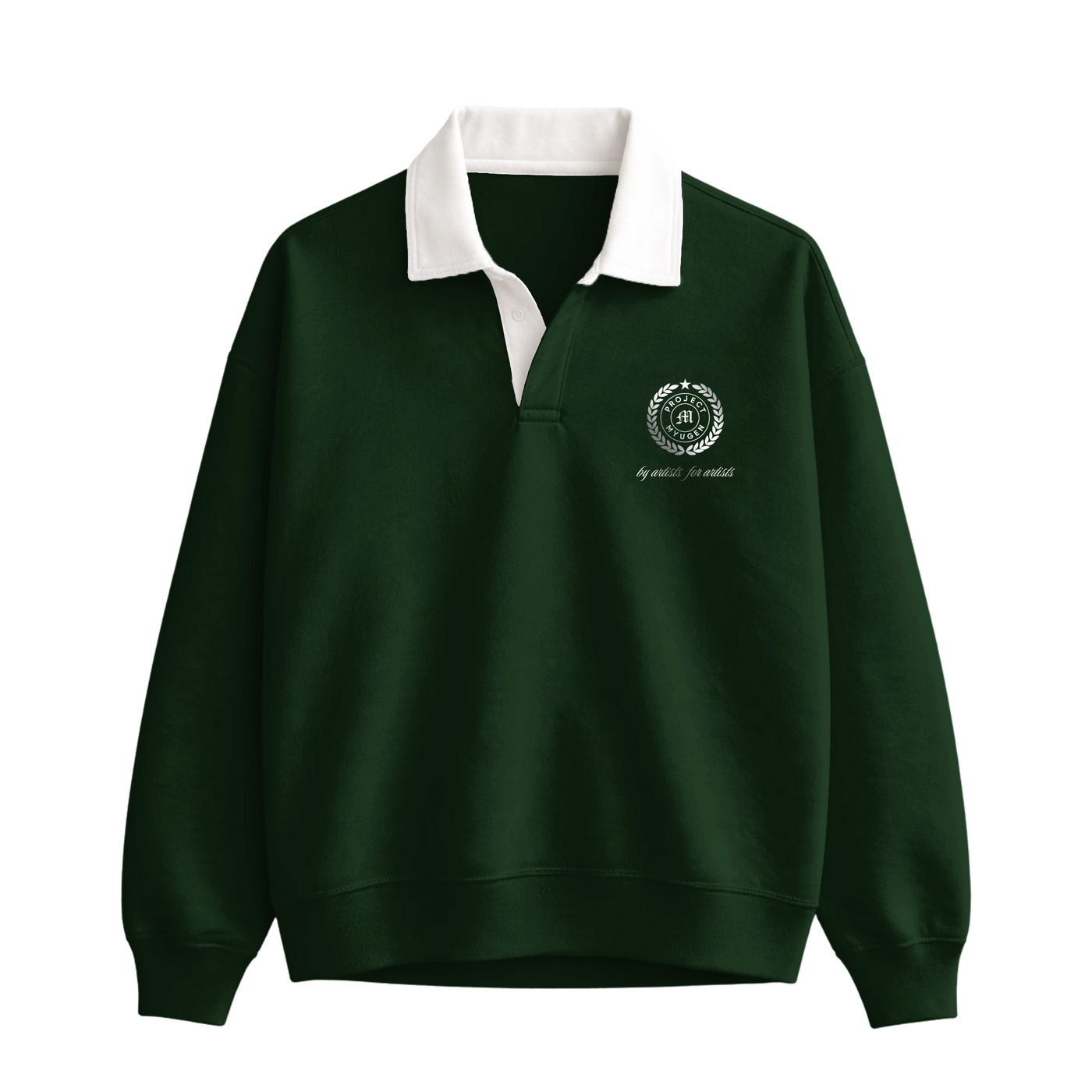 Myugen Club Polo Sweatshirt Olive