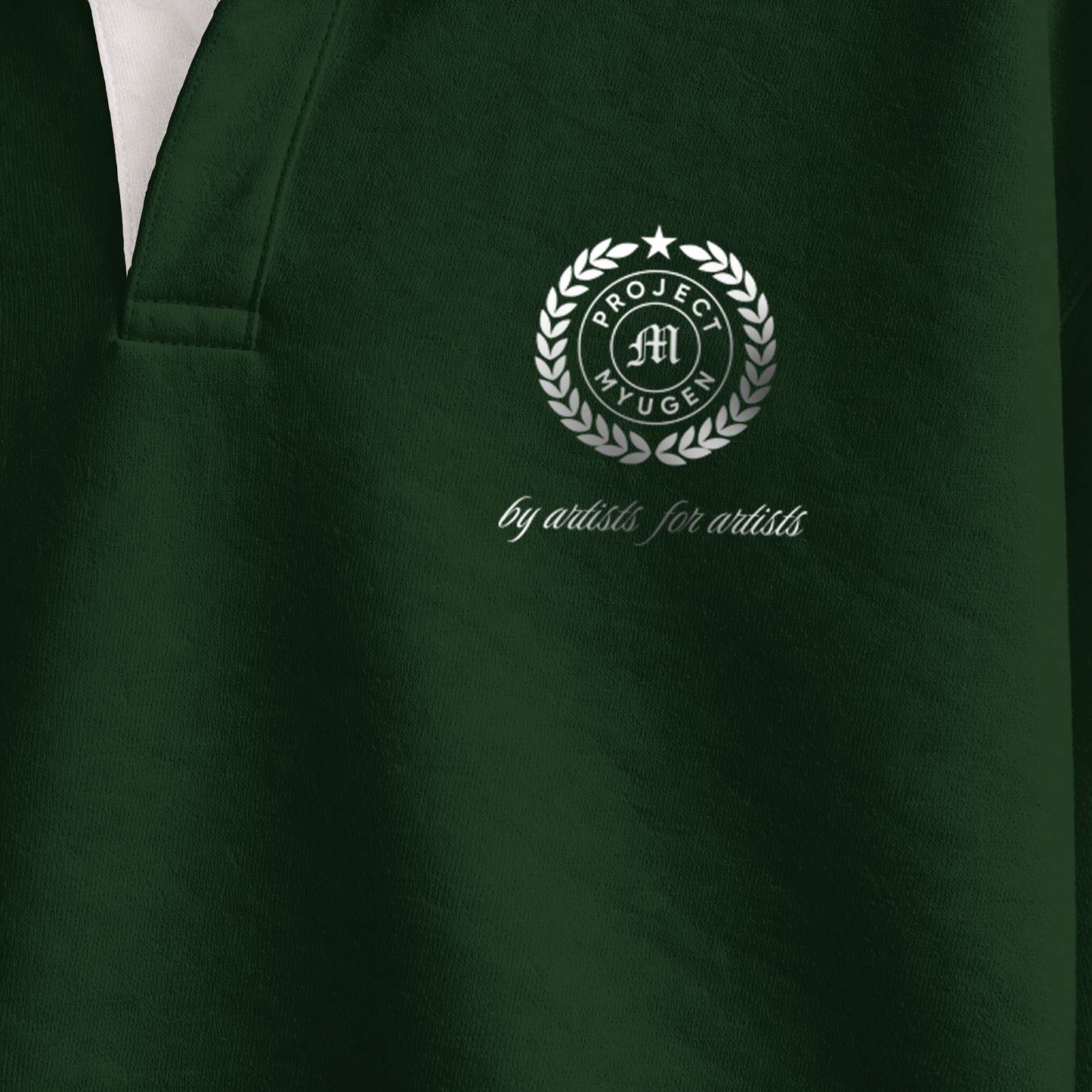 Myugen Club Polo Sweatshirt Olive Timeless Winterwear Exclusive