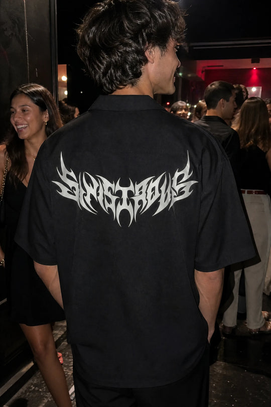 Myugen Phantom Sigil Bowling Shirt Black