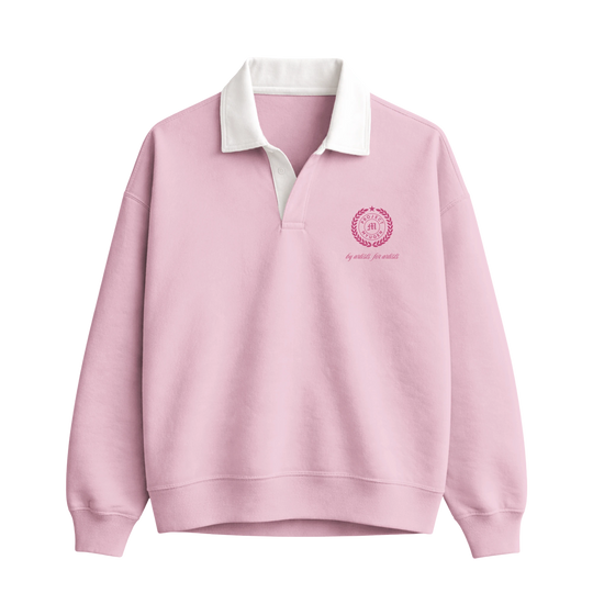Myugen Club Polo Sweatshirt Pink