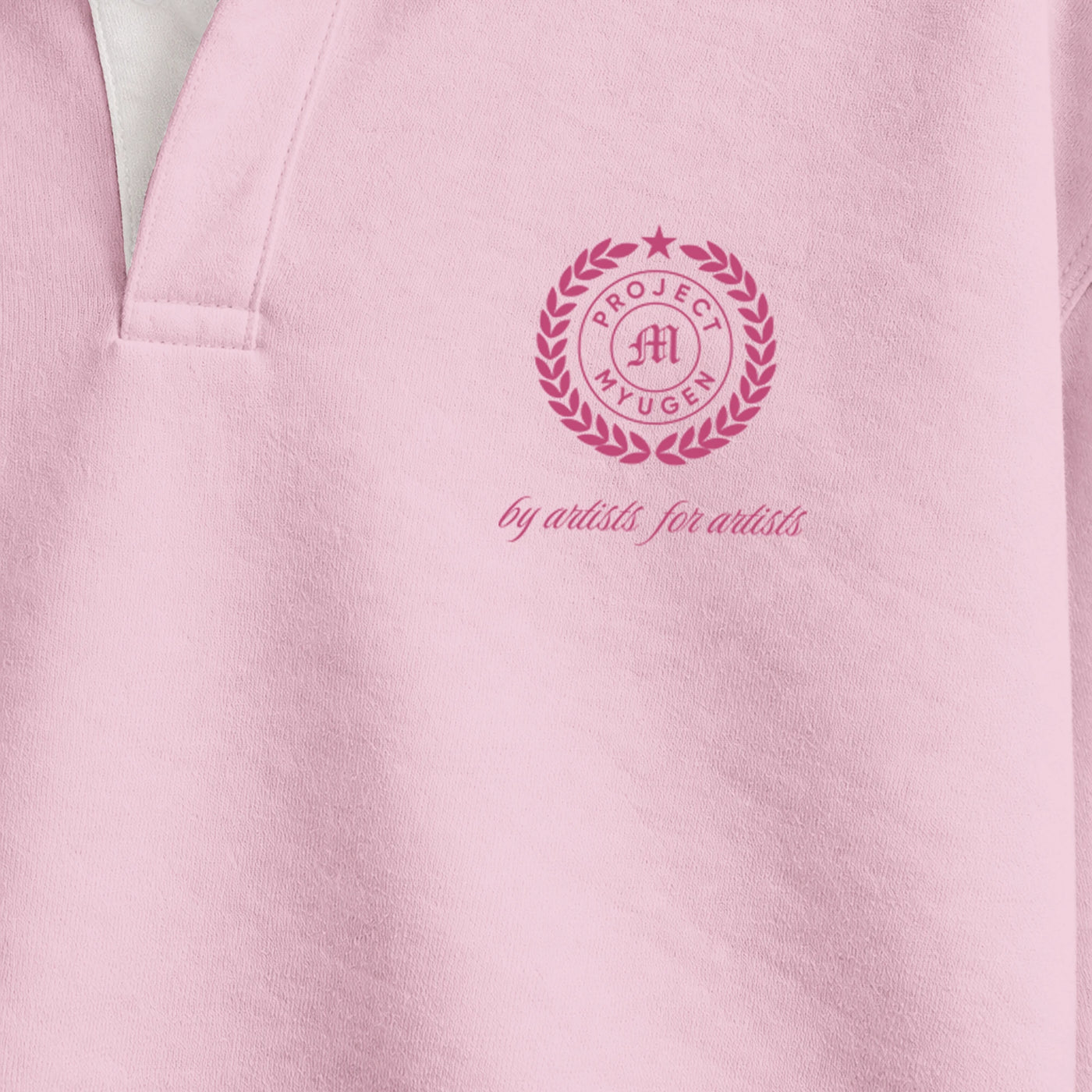 Myugen Club Polo Sweatshirt Pink