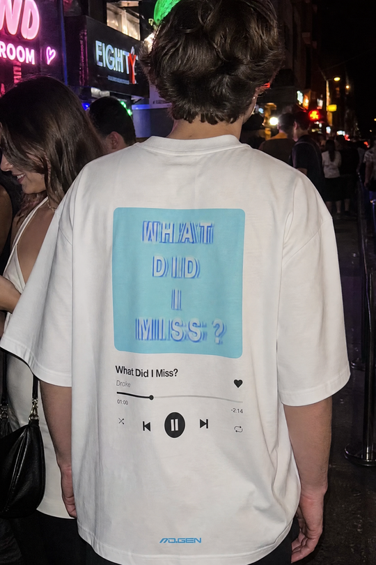 Myugen Iceman Oversized T-Shirt White