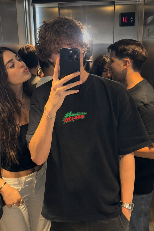Myugen Mount Oversized T-Shirt Black
