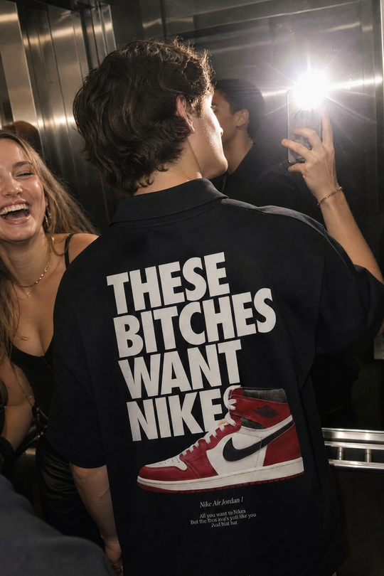 Myugen Nike Bitches Quarter Zip T-Shirt Black