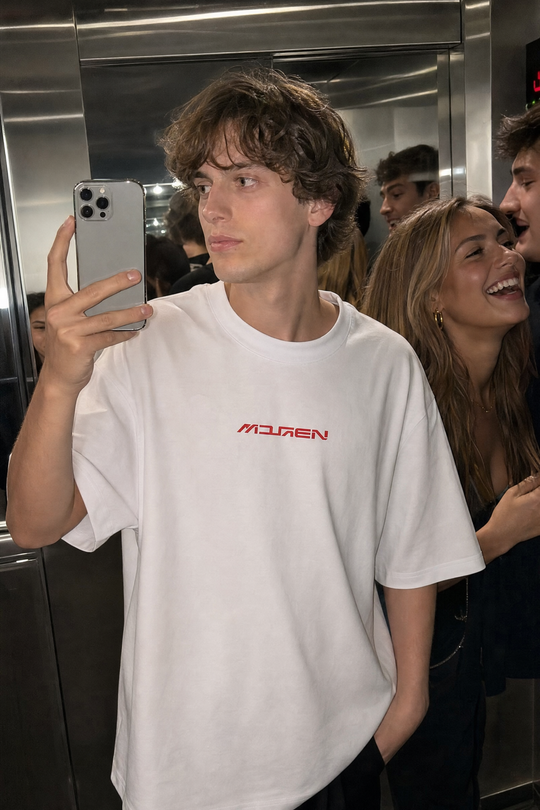 Myugen Iceman May 15 Oversized T-Shirt White