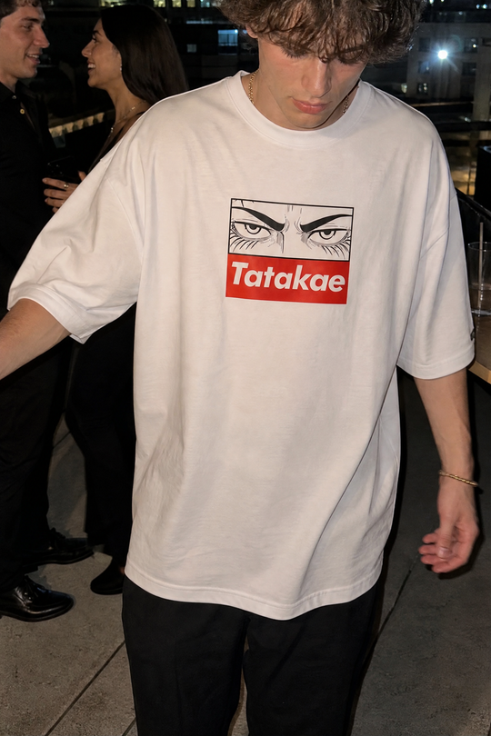 Myugen Attack On Titan Tatakae Rumbling Oversized T-Shirt White