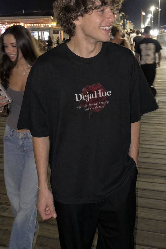 Myugen DejaHoe Oversized T-Shirt Black