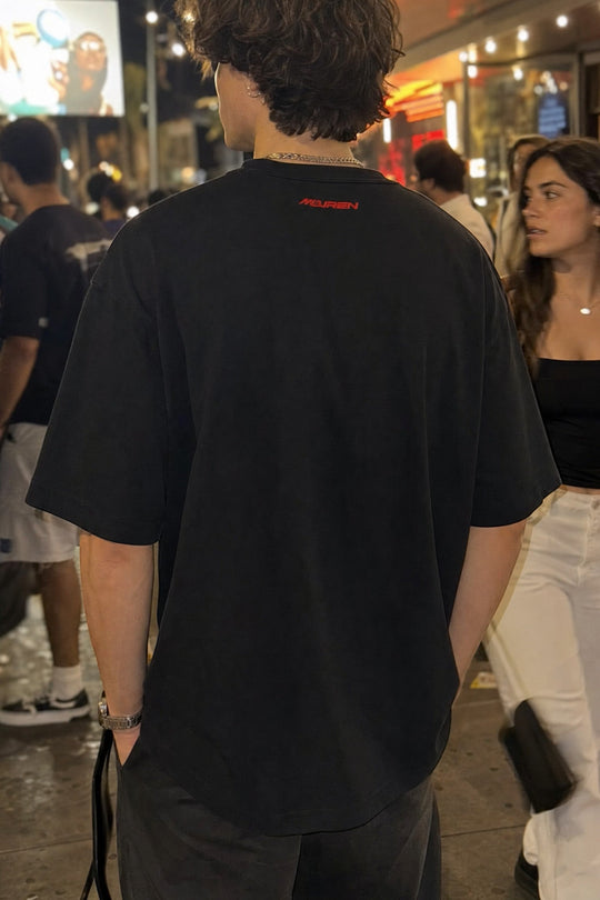 Myugen Mount Oversized T-Shirt Black