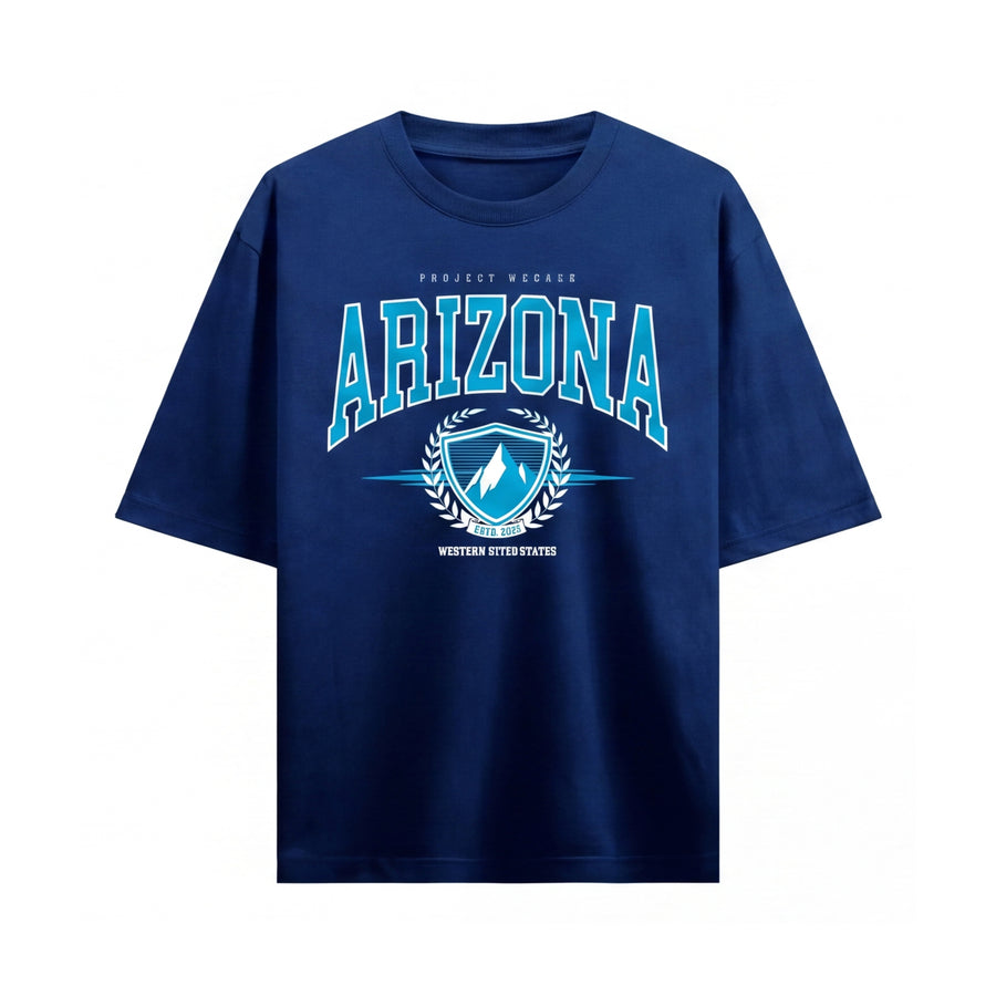 Myugen Arizona Heritage Oversized T-Shirt Blue