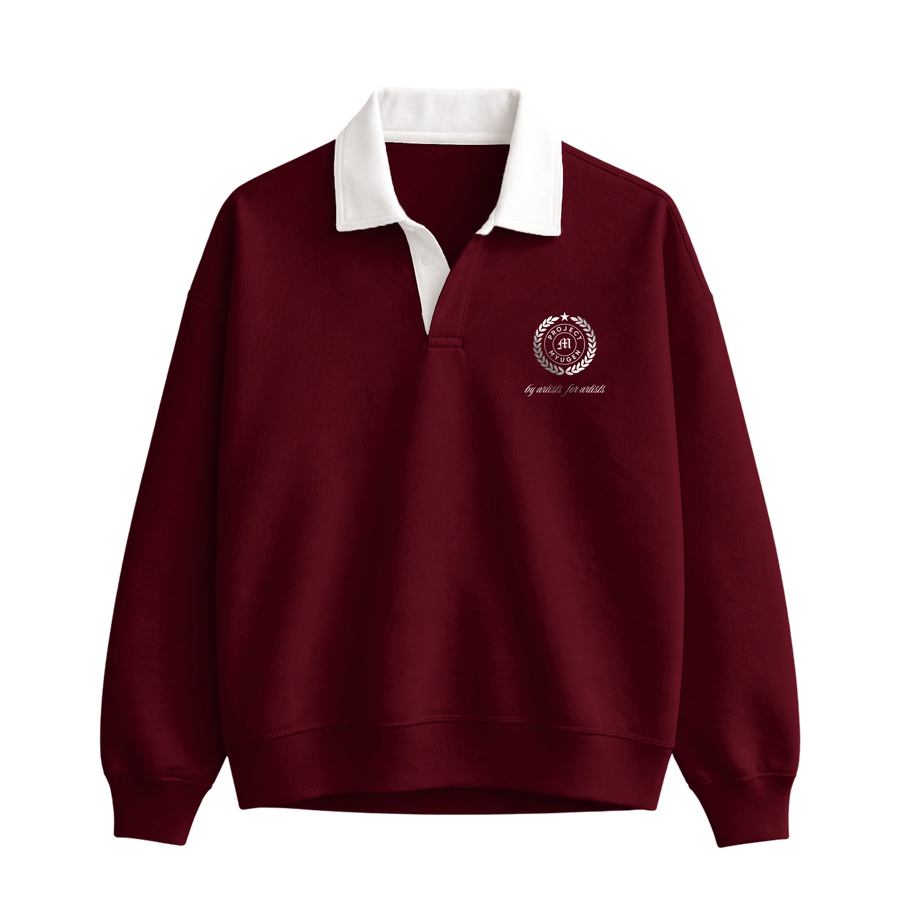 Myugen Club Polo Sweatshirt Wine